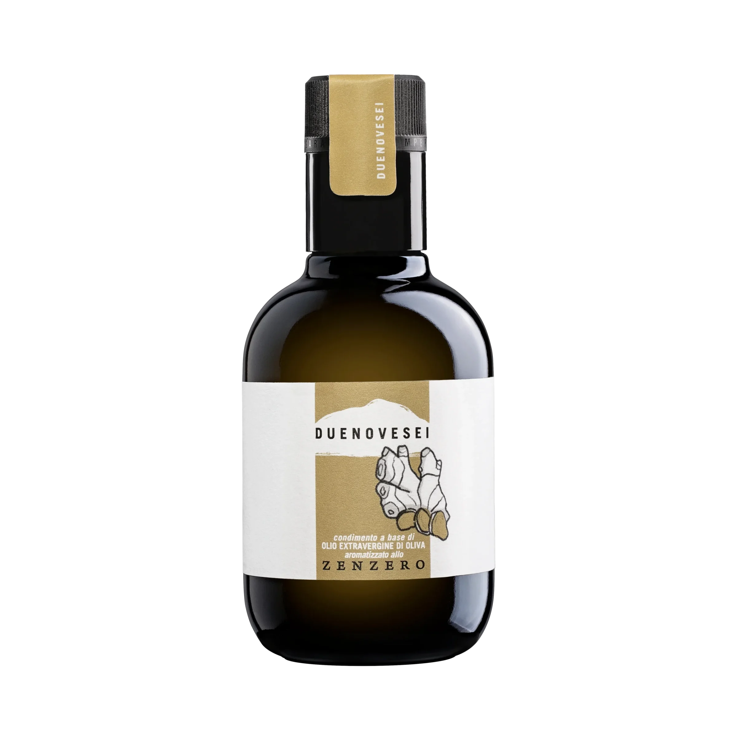 Bottiglia di condimento aromatico olio aromatizzato DUENOVESEI zenzero 250ml
