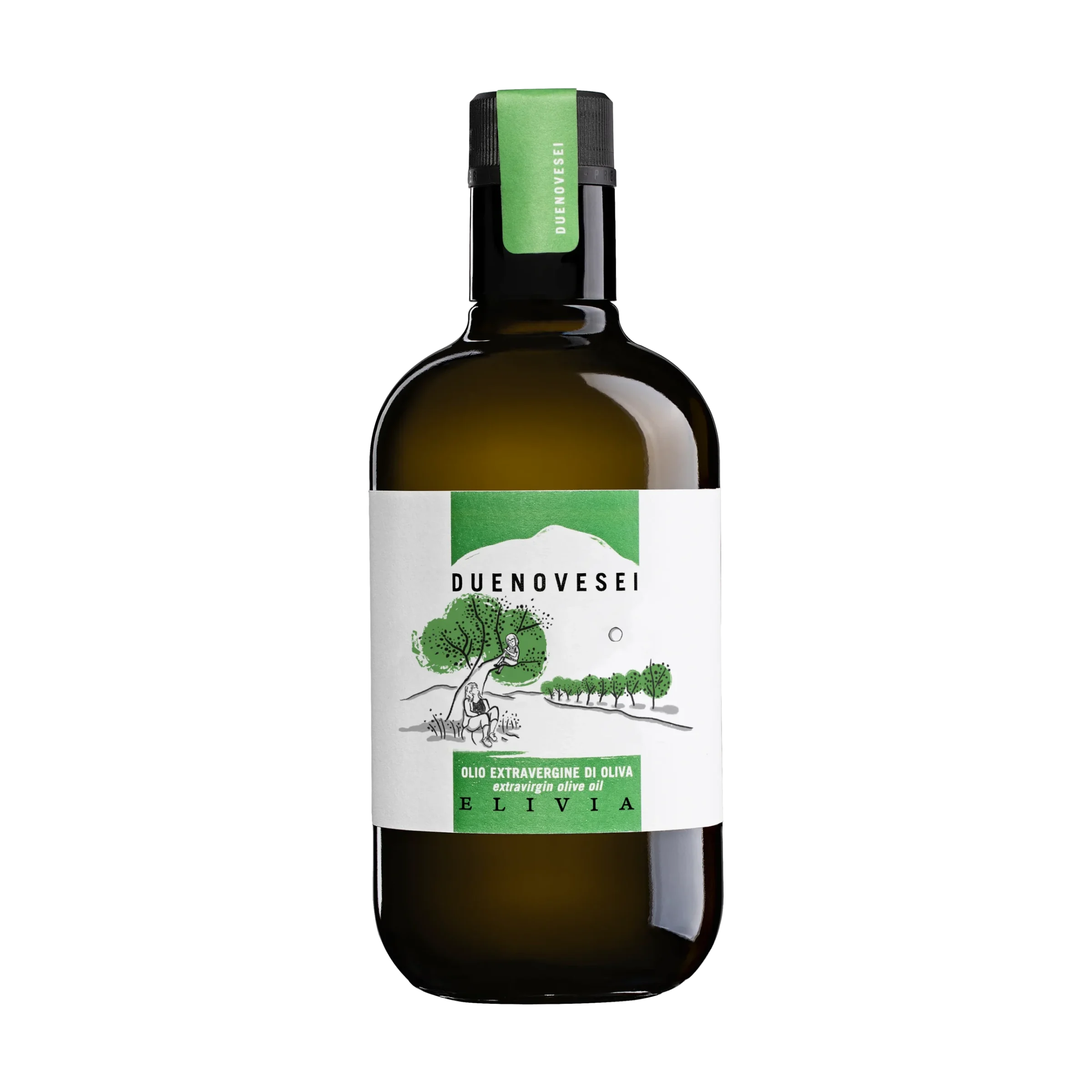 Bottiglia olio extravergine di oliva Elivia DUENOVESEI 500ml