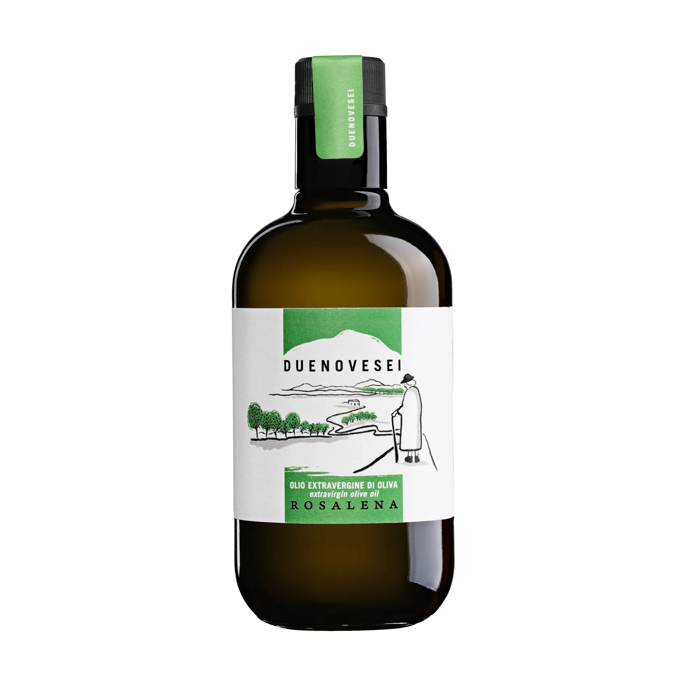 Bottiglia olio extravergine di oliva Rosalena DUENOVESEI 500ml